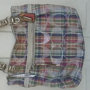 Coach multicolor shoulder bag